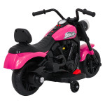 Elektrická motorka STAR - ružová